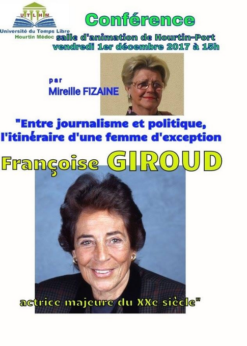 Conférence Françoise GIROUD