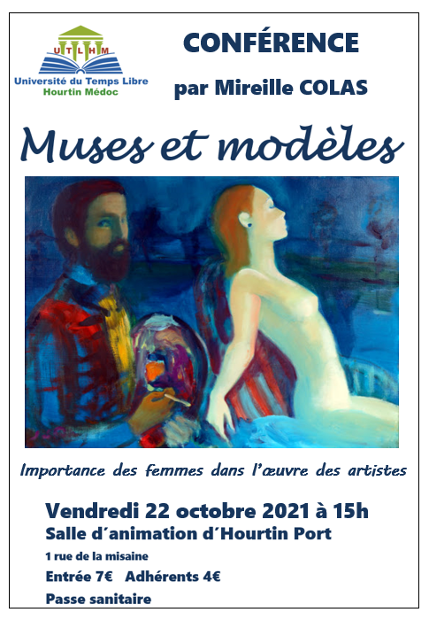 « Muses et modèles, importance des femmes dans l’œuvre des artistes »