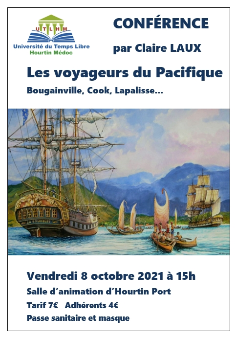 Les voyageurs du Pacifique : Bougainville, Cook...