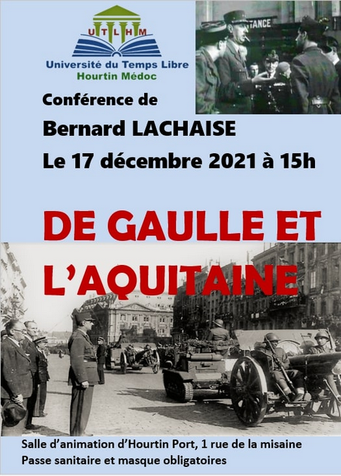 Conférence par Bernard Lachaise