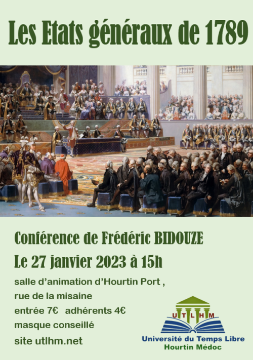 Conférence de Frédéric BIDOUZE
