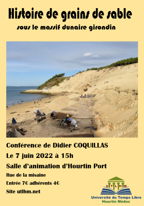 Conférence de Didier Coquillas-SISTACH LE 7 JUIN 2022