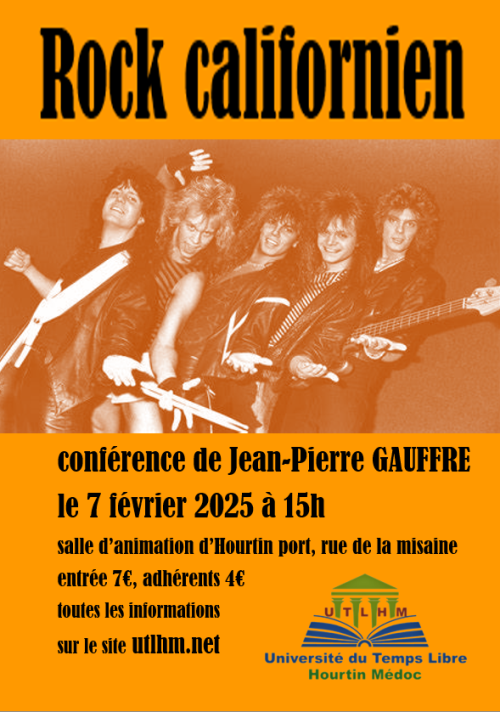 Conférence de Jean Pierre GAUFFRE