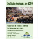 Les Etats Généraux de 1789