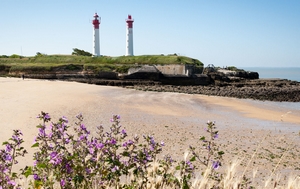 L île d'Aix -  Les deux phares